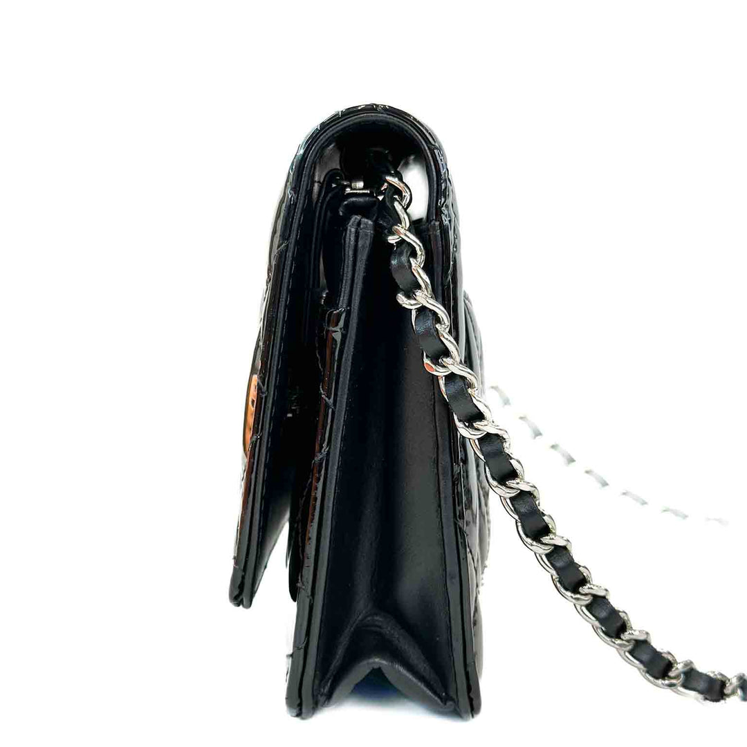 Chanel Classic Flap Woc Black Patent - Jiaxyk