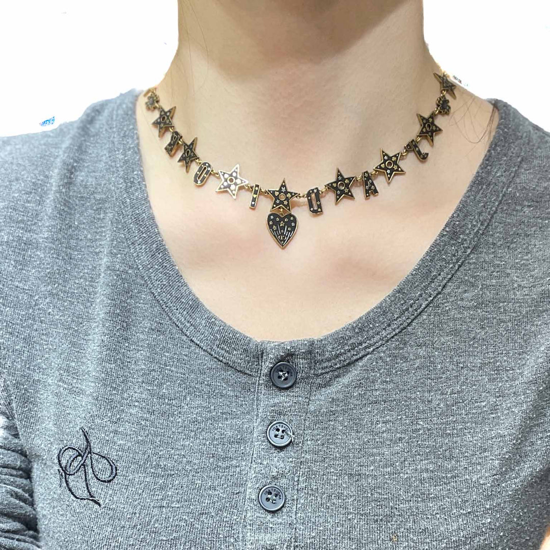 Dior Black Star Choker - Jiaxyk