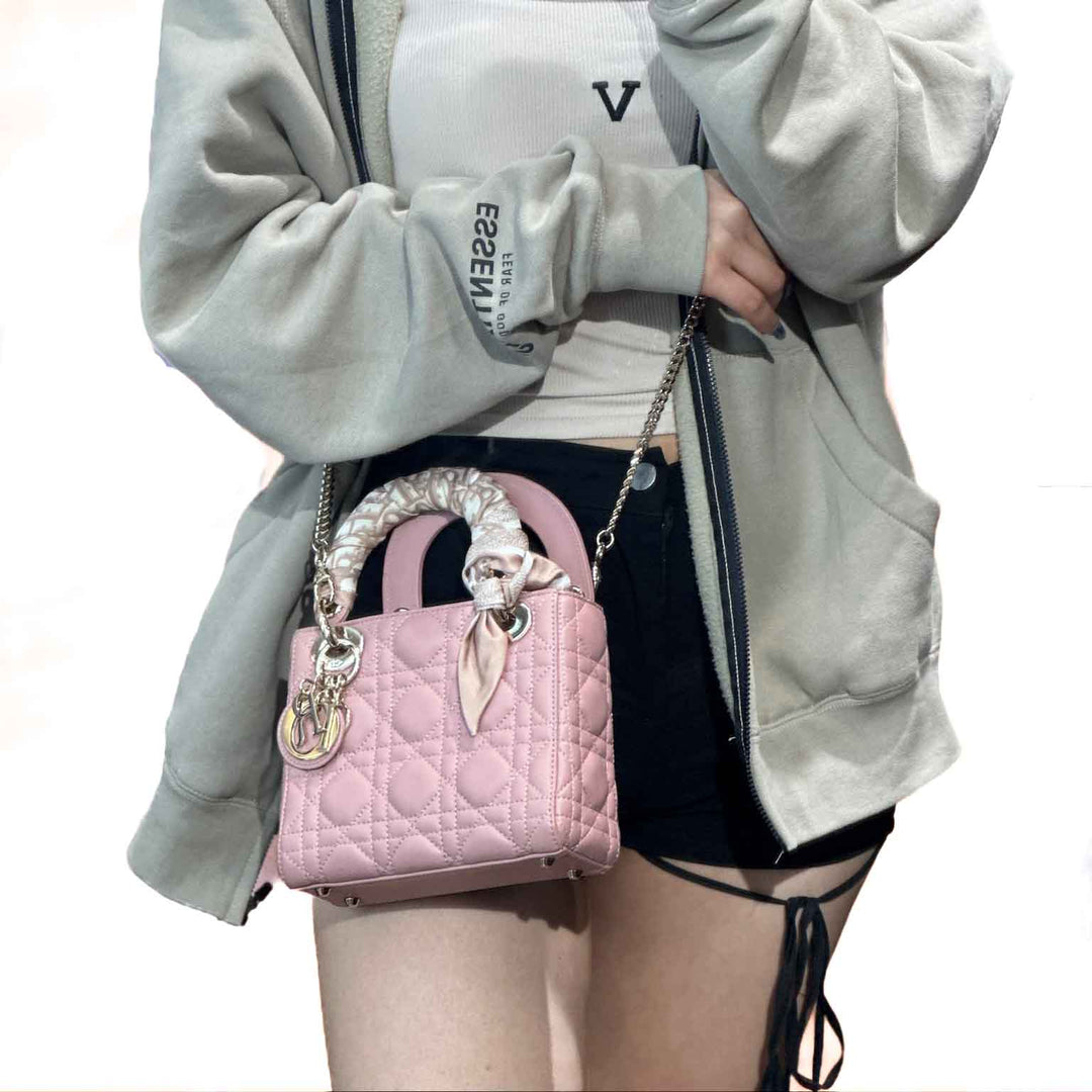 Dior Mini Pink Lady Bag - Jiaxyk
