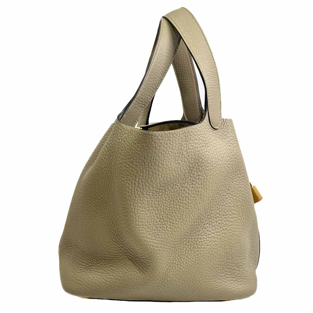 Hermes Beige Marfa Picotin 22 - Jiaxyk