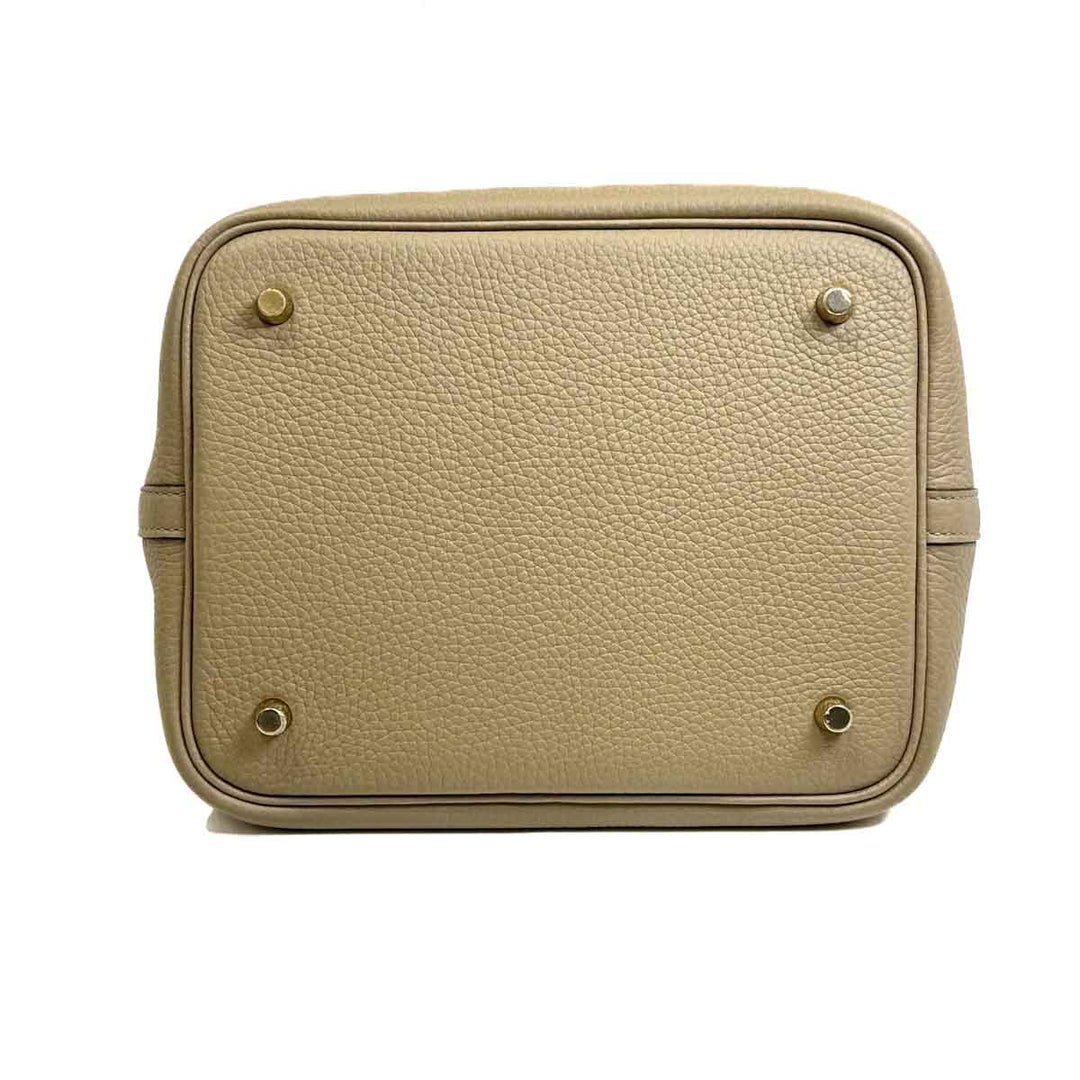 Hermes Beige Marfa Picotin 22 - Jiaxyk