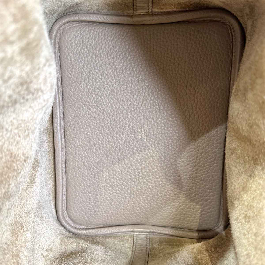 Hermes Beige Marfa Picotin 22 - Jiaxyk