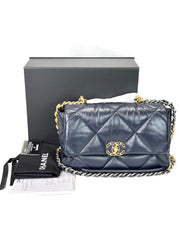 Chanel 19 Small Bag Blue