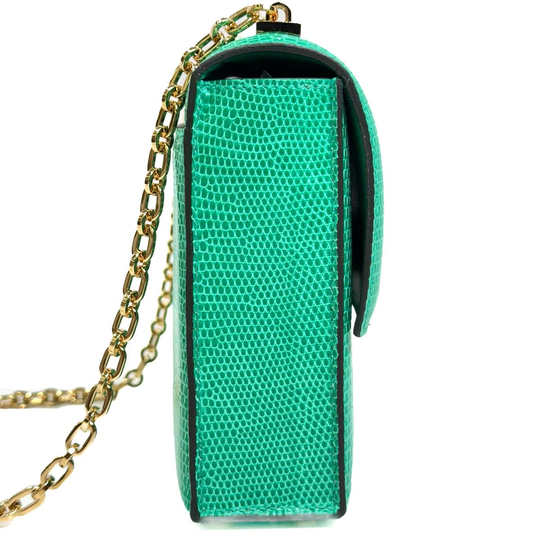 Hermes Mini Menthe Lizard Verrou 17 - Jiaxyk