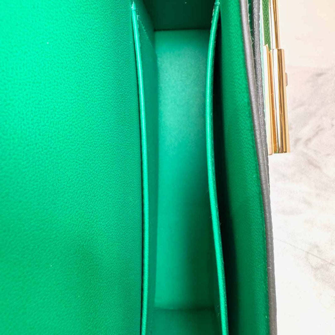 Hermes Mini Menthe Lizard Verrou 17 - Jiaxyk