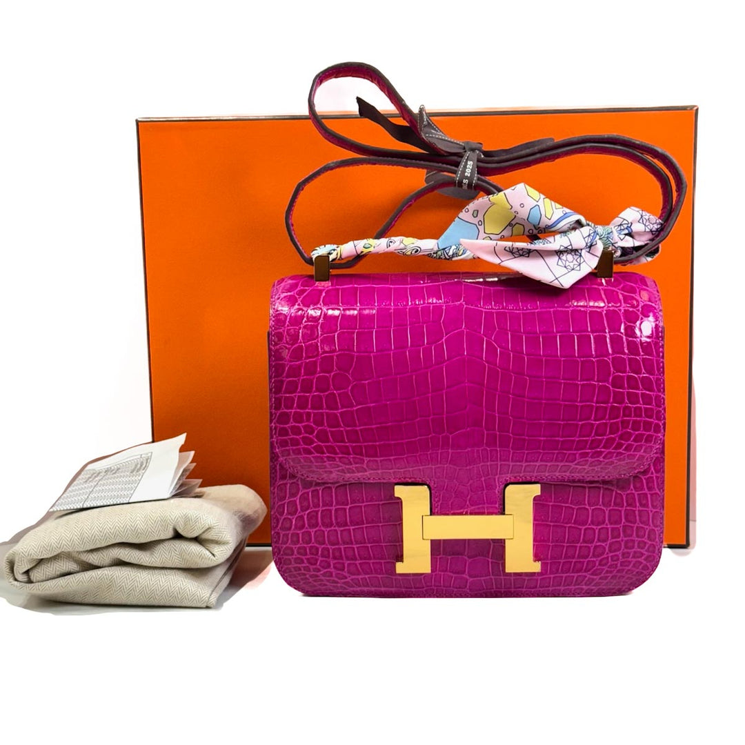 Hermes Constance 24 Crocodile Niloticus J5 - Jiaxyk