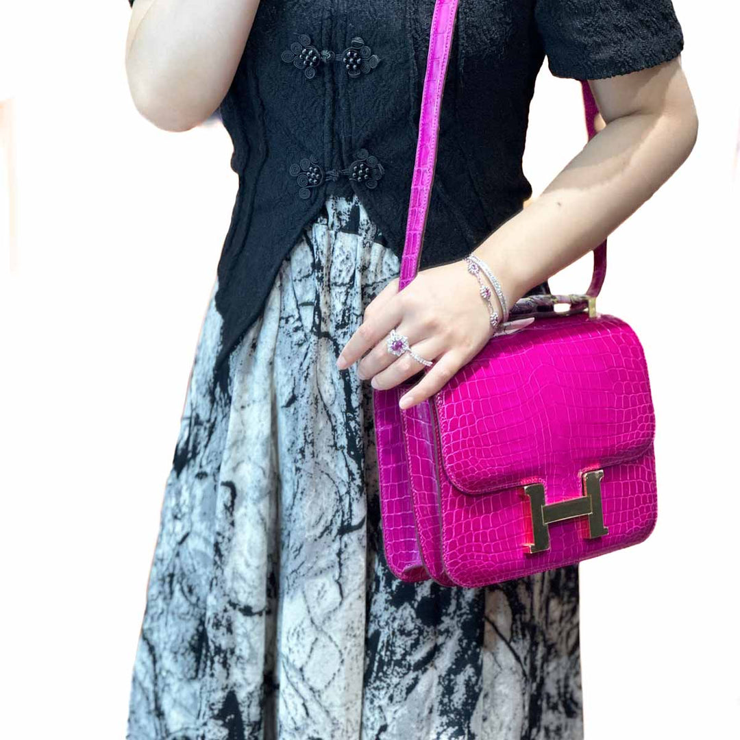 Hermes Constance 24 Crocodile Niloticus J5 - Jiaxyk