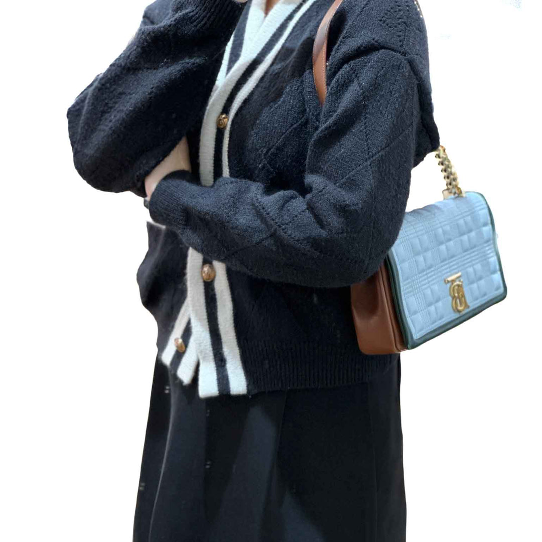 Burberry Small Blue Lola Bag - Jiaxyk