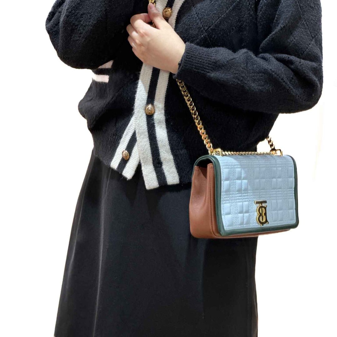 Burberry Small Blue Lola Bag - Jiaxyk