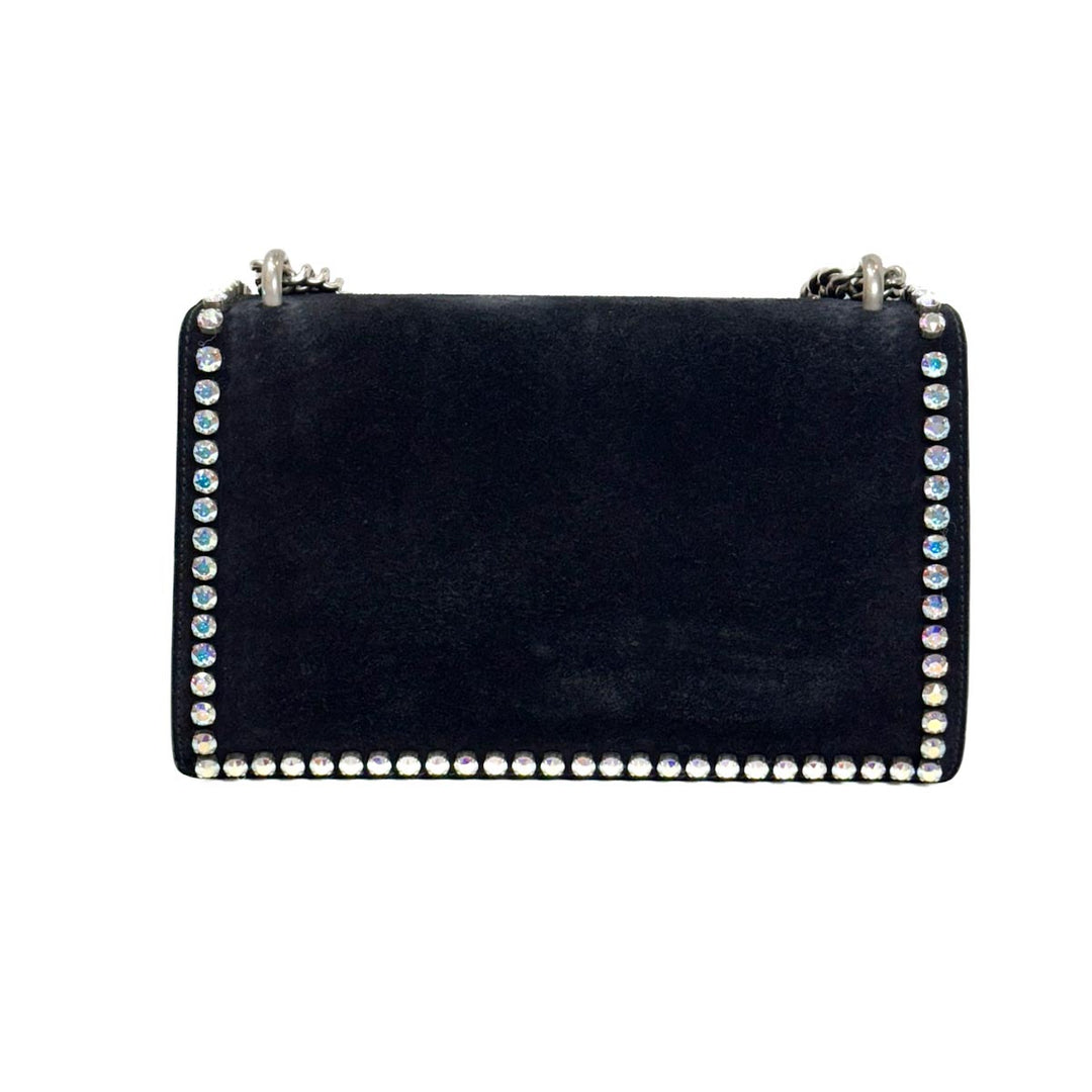 Gucci Black Suede Medium Dionysus Bag - Jiaxyk