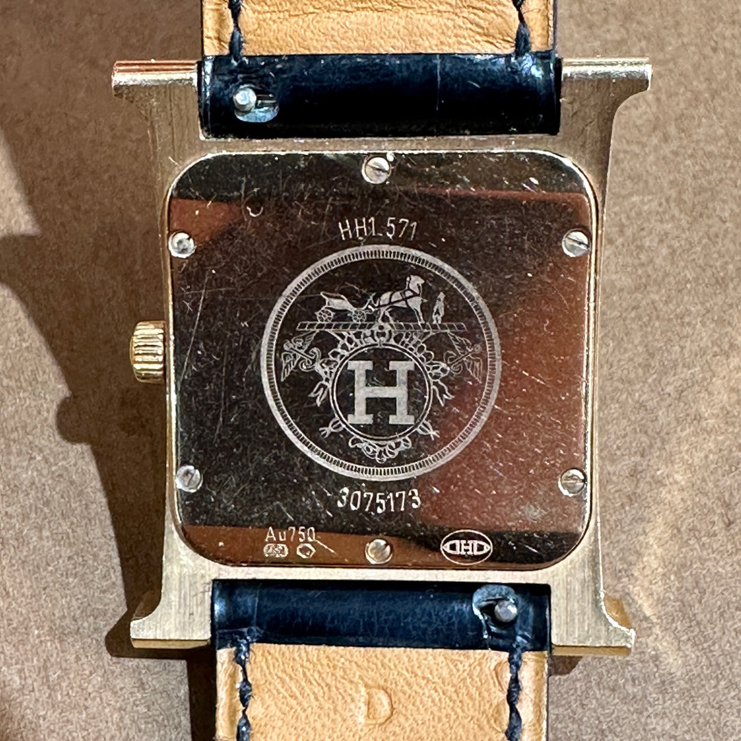 Hermes Heure H Watch, Medium Model, 30 MM with Alligator Strap - Jiaxyk