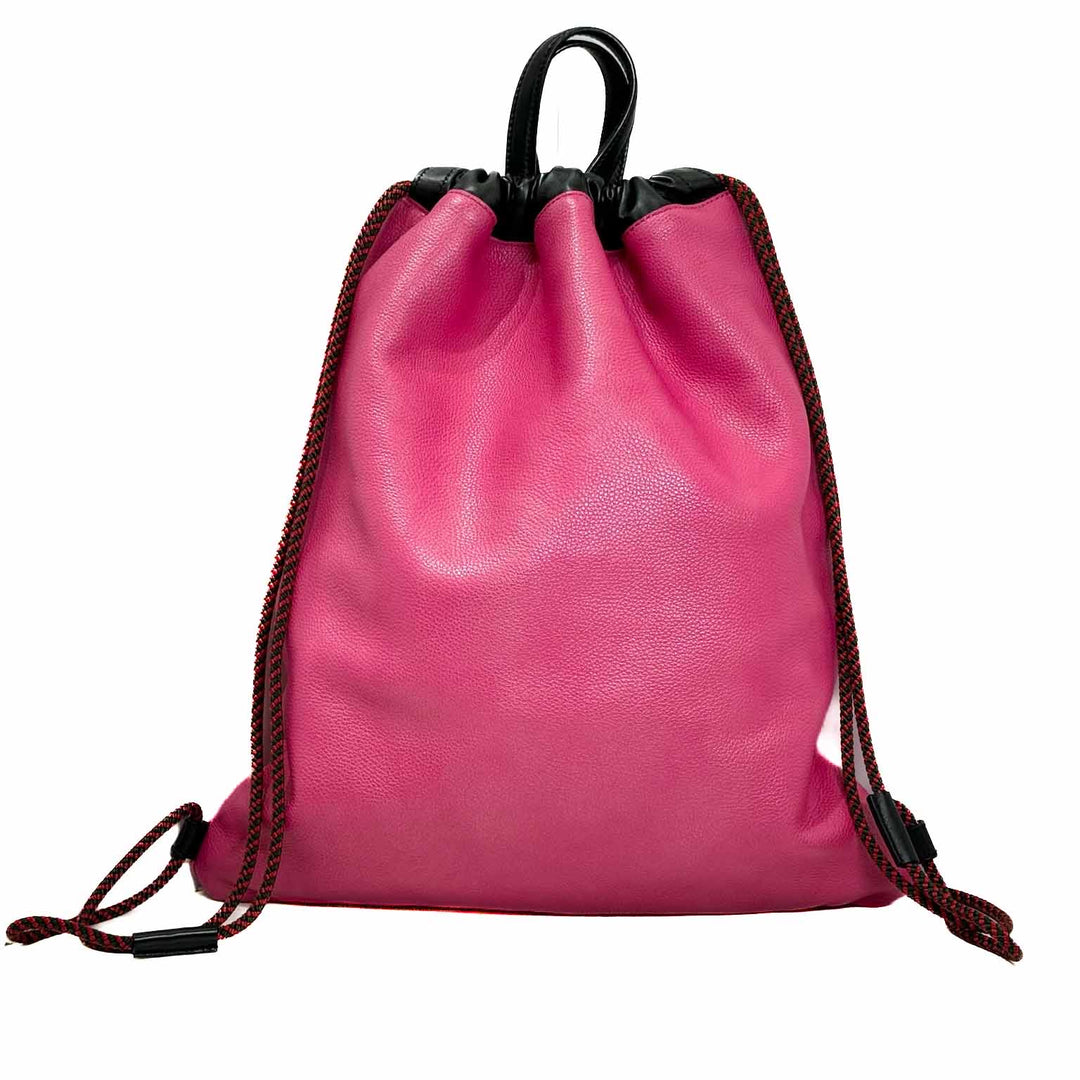 Gucci Pink Logo Drawstring Backpack - Jiaxyk