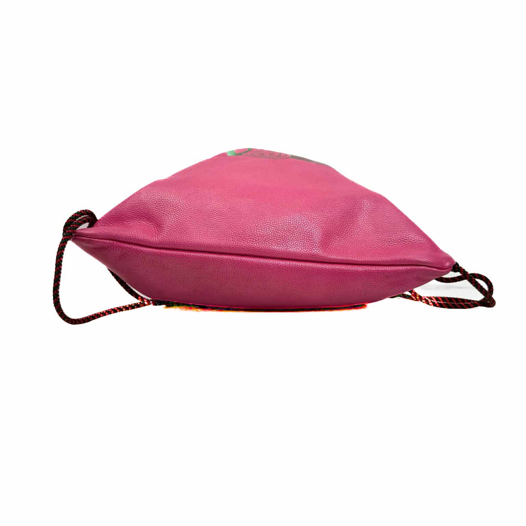 Gucci Pink Logo Drawstring Backpack - Jiaxyk