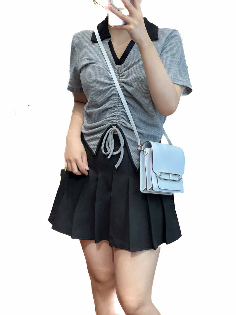 Hermes Blue Mini Roulis Bag - Jiaxyk