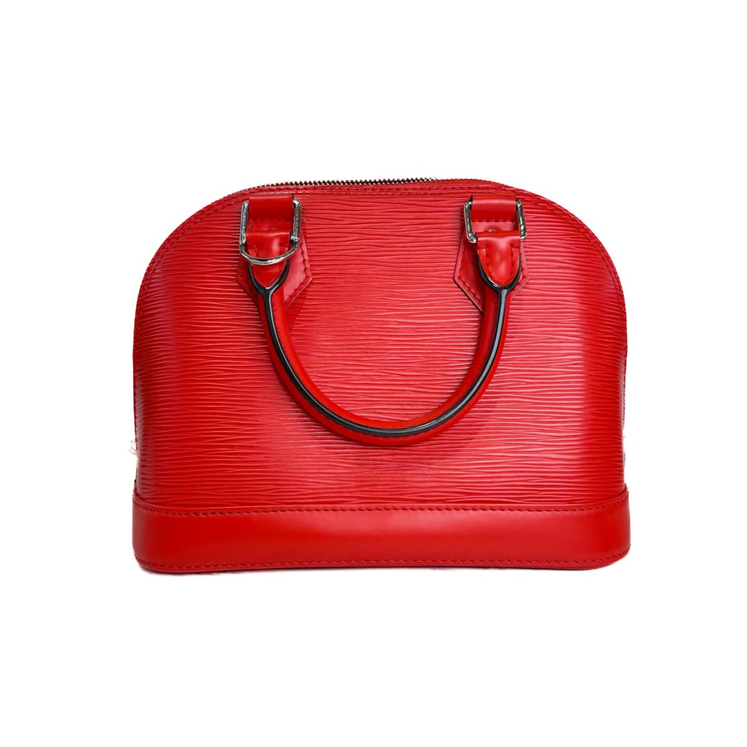 Louis Vuitton Red Epi Alma BB Bag - Jiaxyk