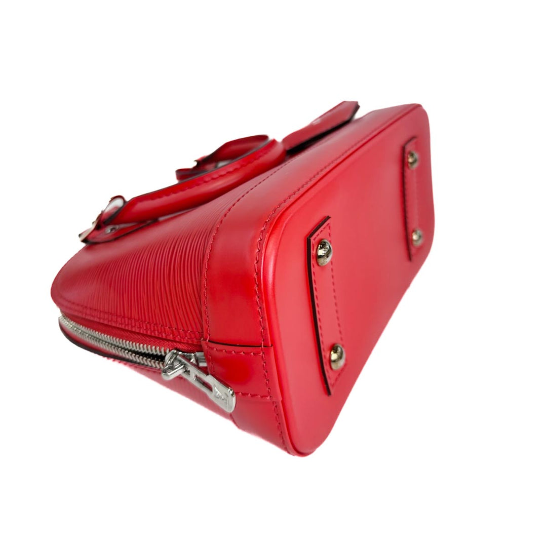 Louis Vuitton Red Epi Alma BB Bag - Jiaxyk