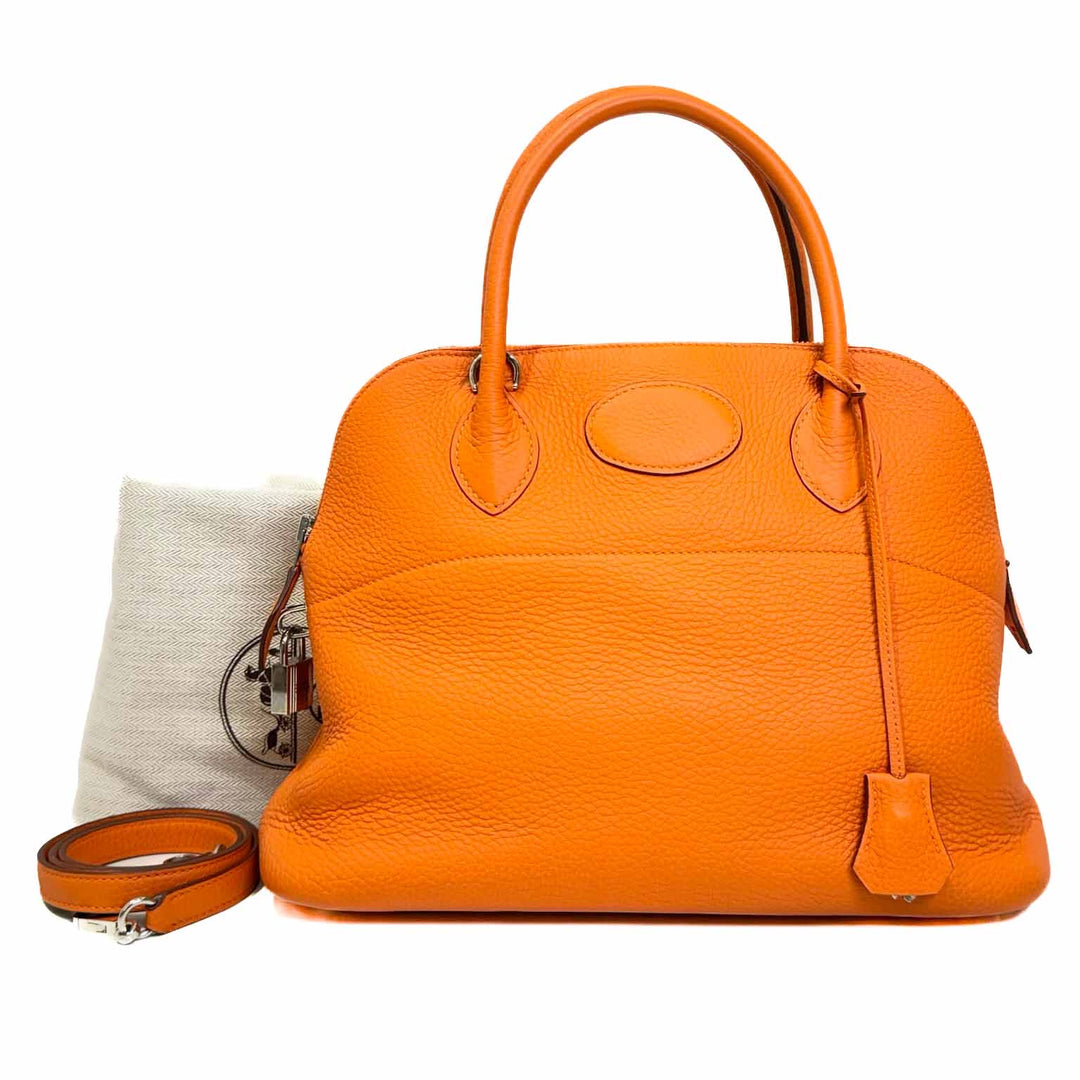 Hermes Orange Bolide Bag 31 - Jiaxyk