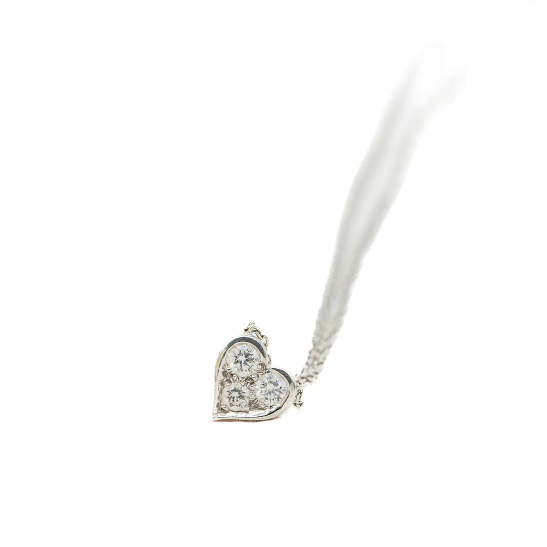 Tiffany Heart Diamond Necklace 0.21CT - Jiaxyk