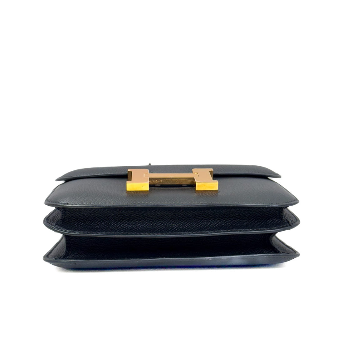 Hermes Noir Mini Constance Bag - Jiaxyk