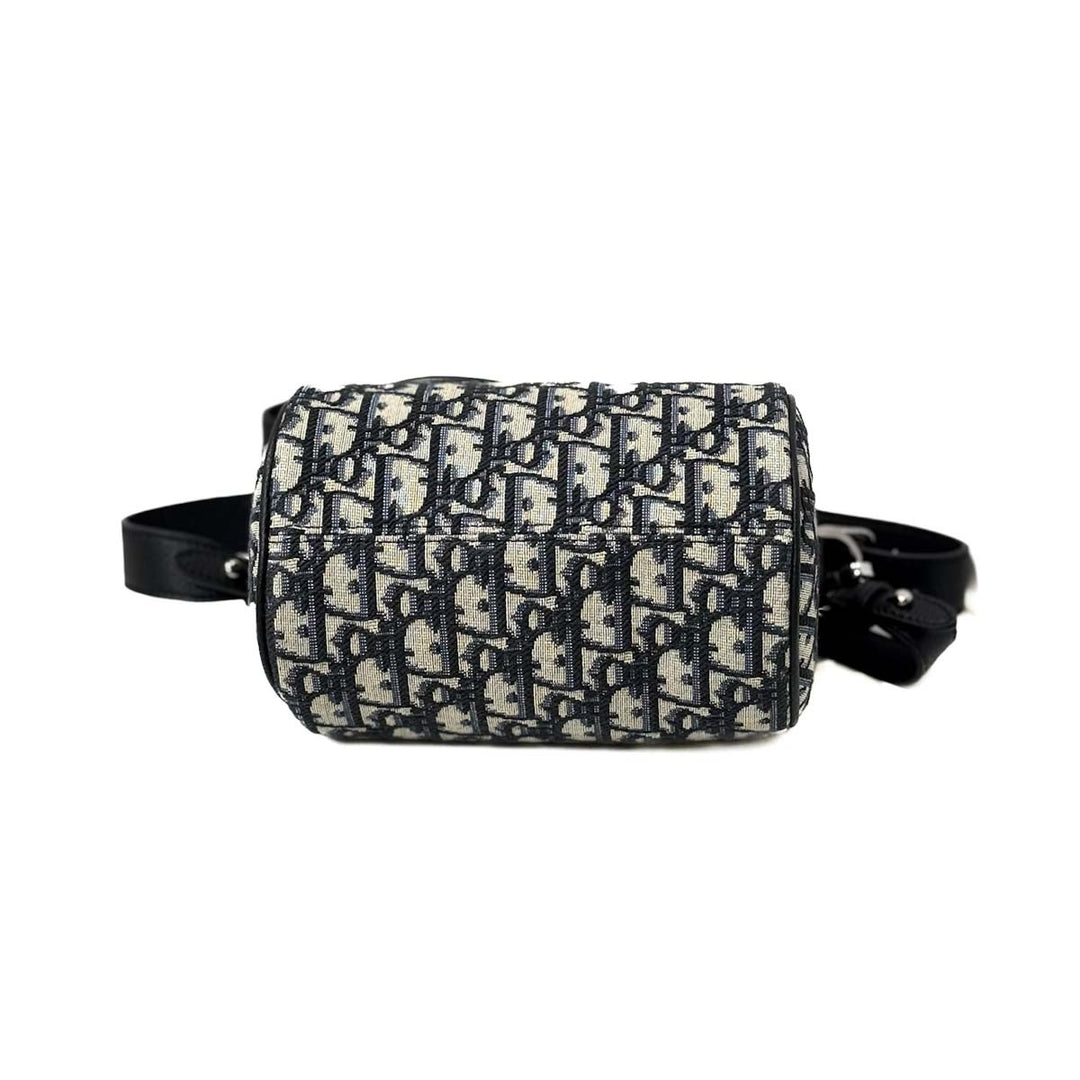 Dior Roller Mini Saddle Blue Bag