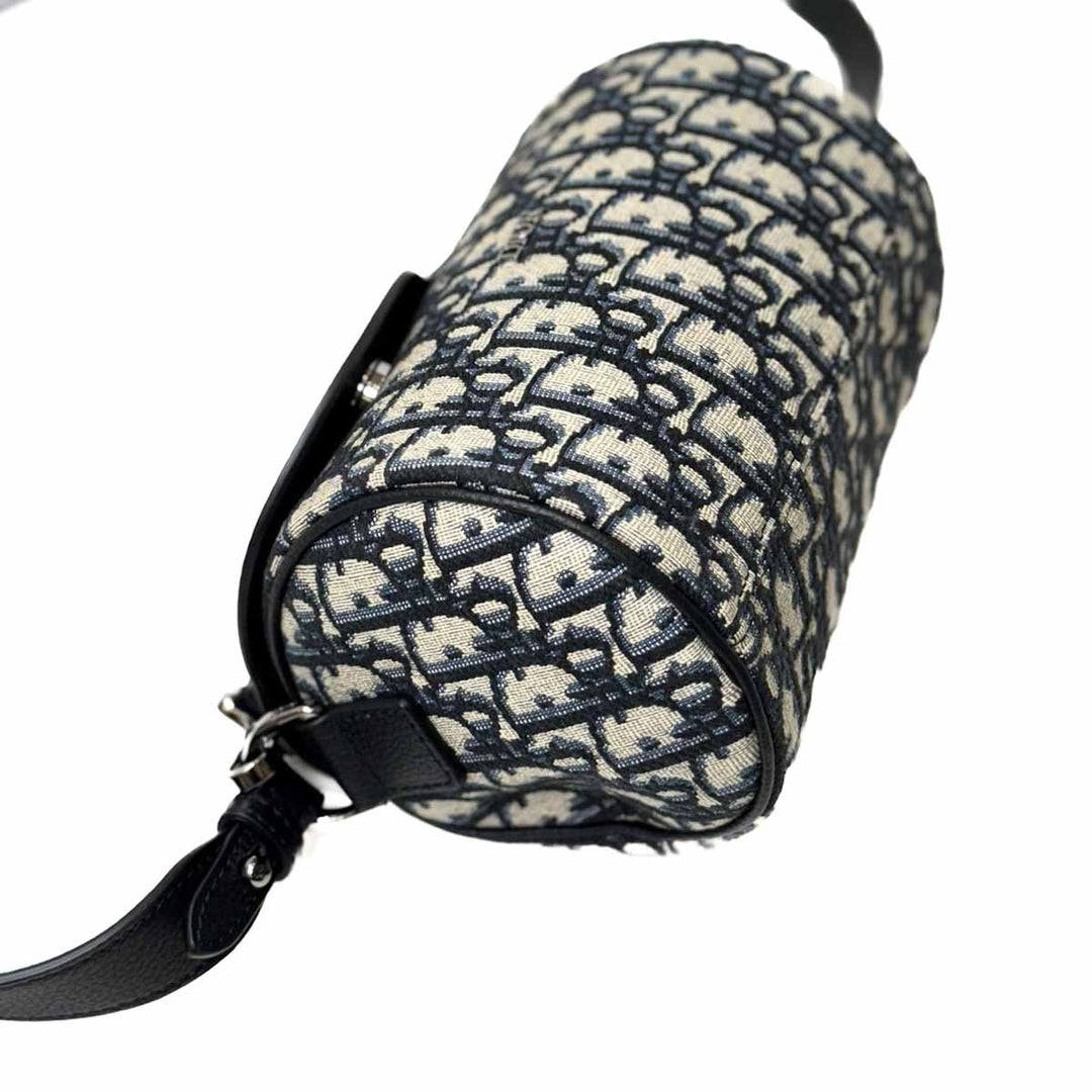 Dior Roller Mini Saddle Blue Bag