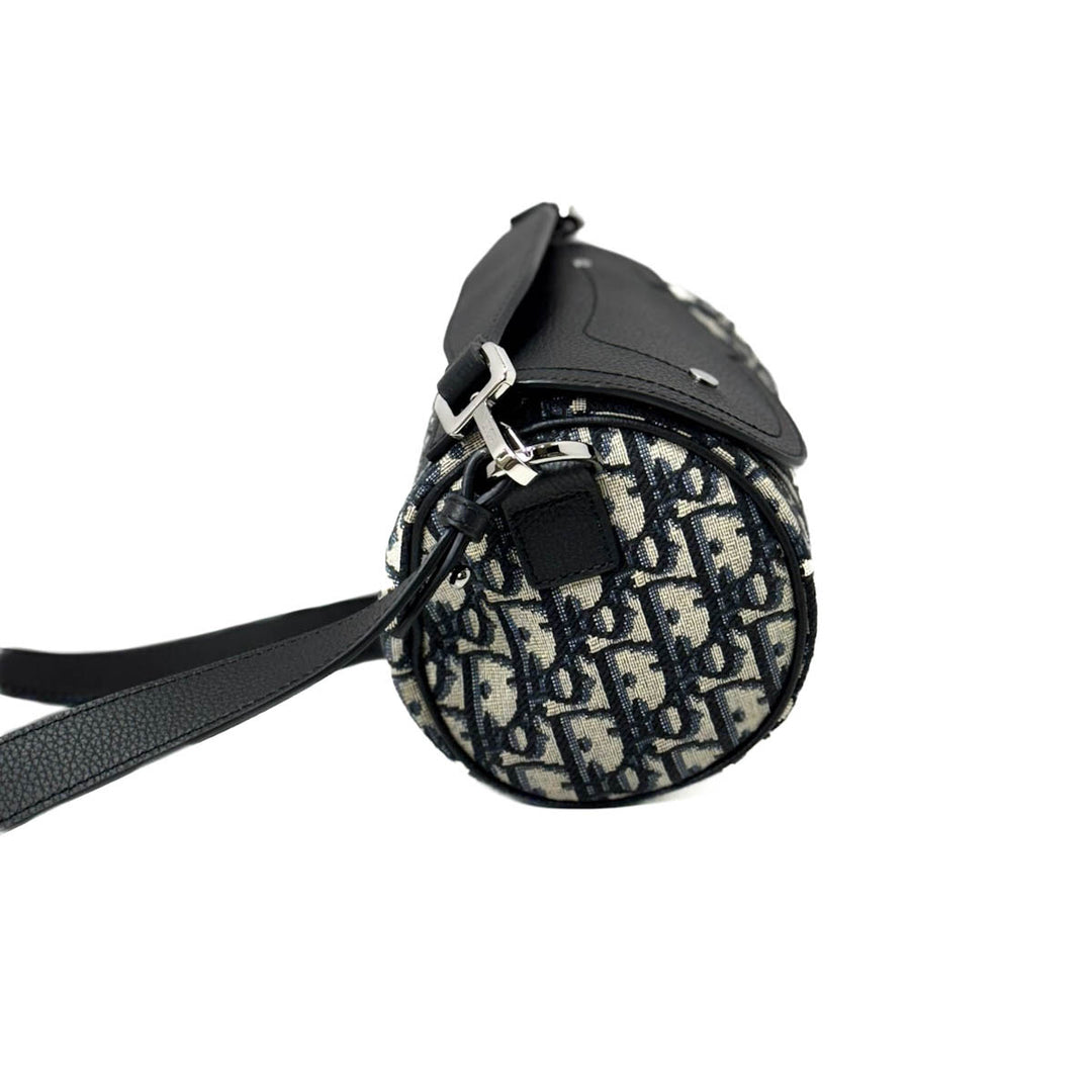 Dior Roller Mini Saddle Blue Bag