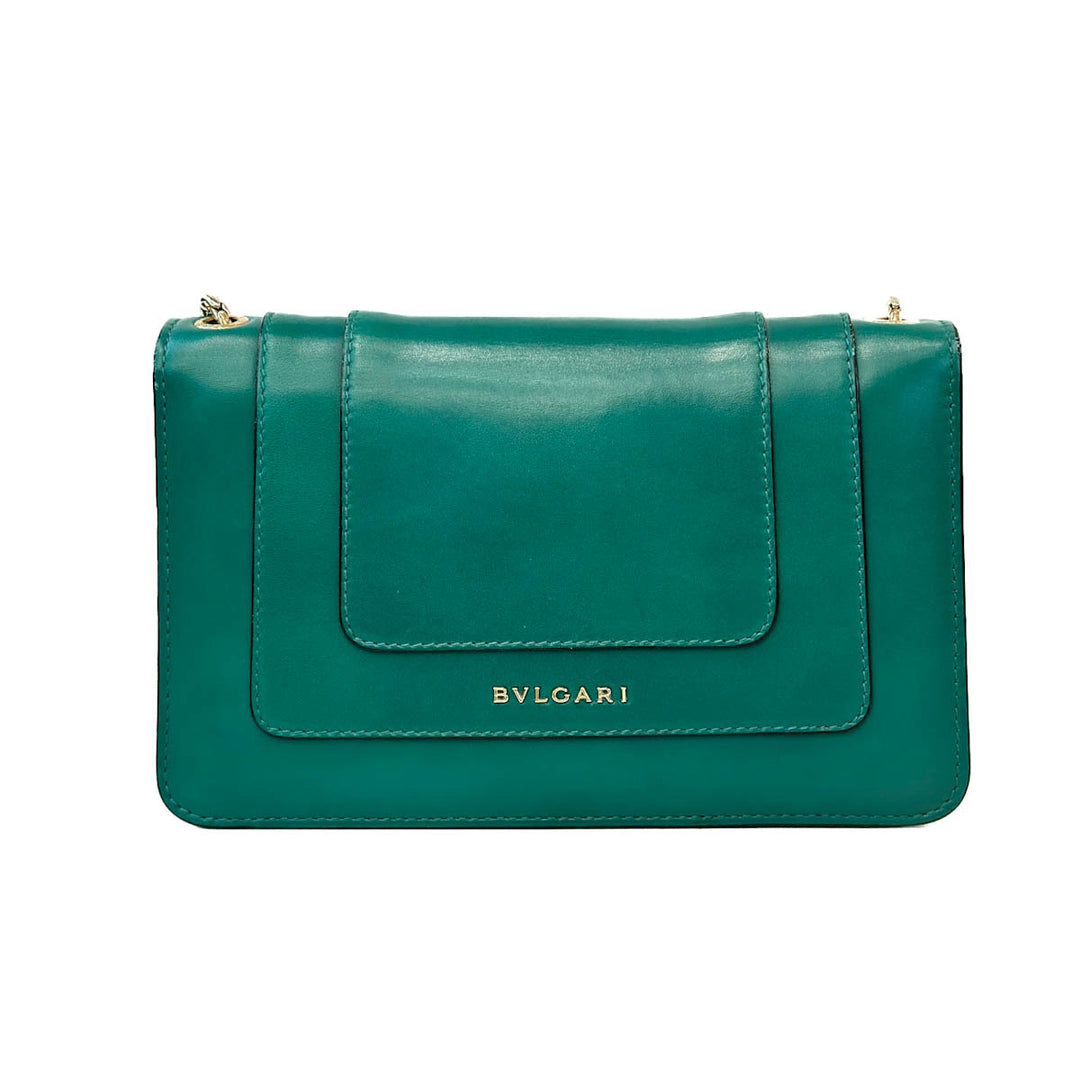 Bvlgari Green Mini Serpenti Chain Bag - Jiaxyk