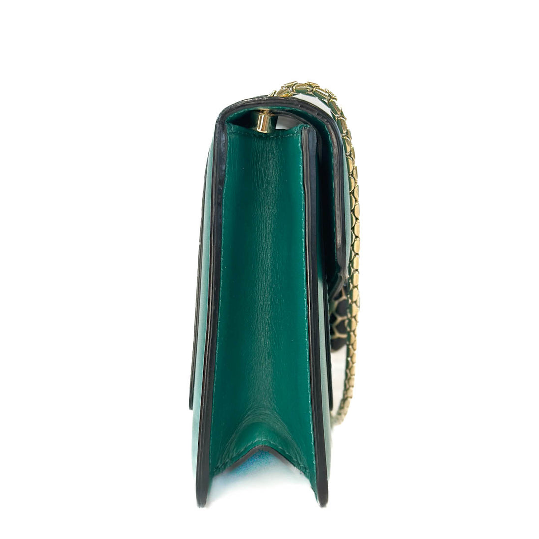 Bvlgari Green Mini Serpenti Chain Bag - Jiaxyk
