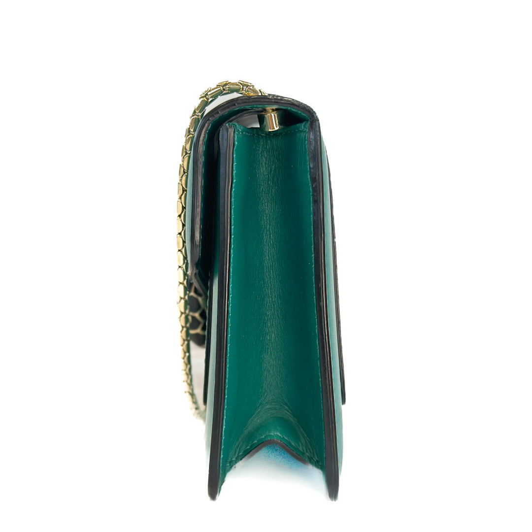 Bvlgari Green Mini Serpenti Chain Bag - Jiaxyk