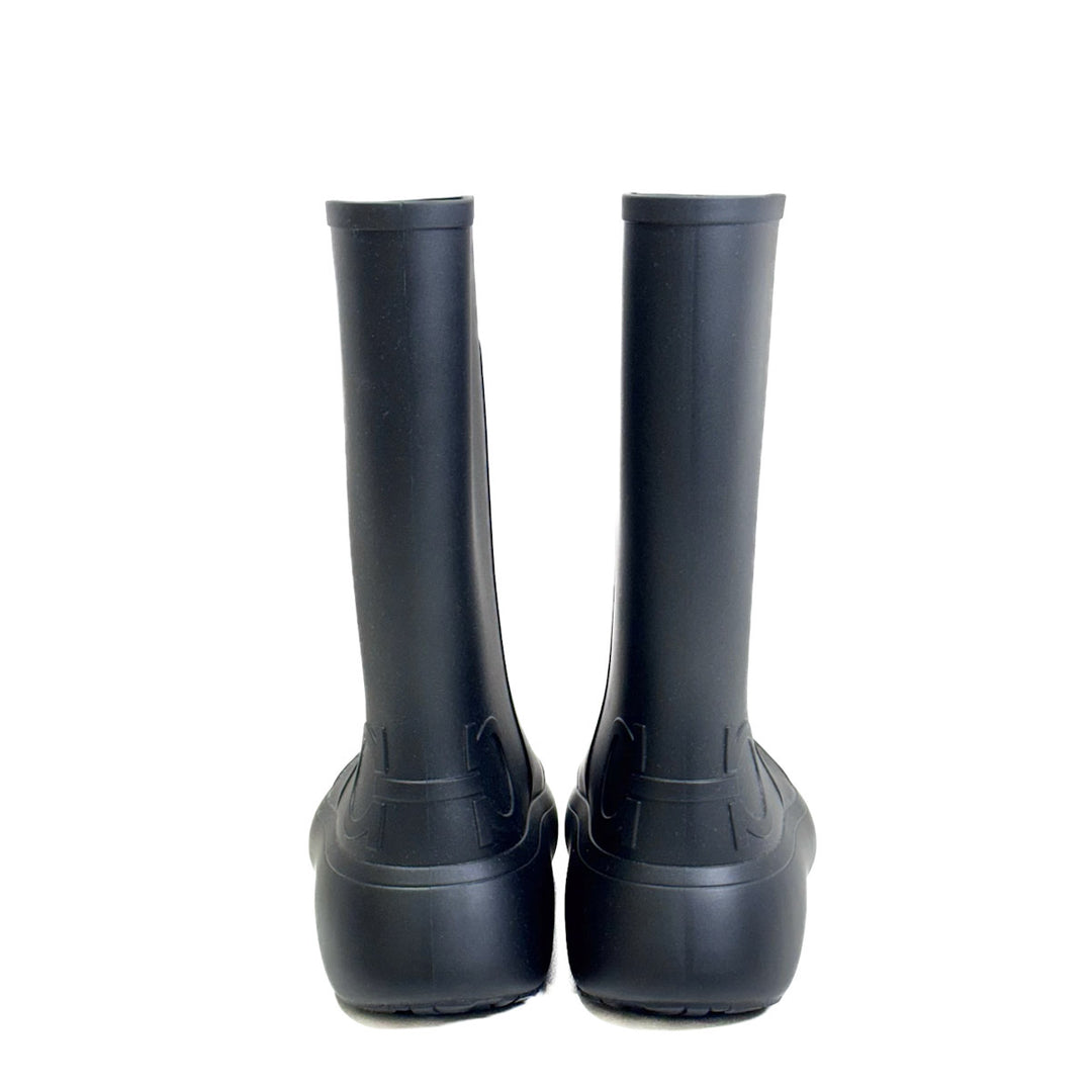 Ferragamo Black Rain Boots - Jiaxyk