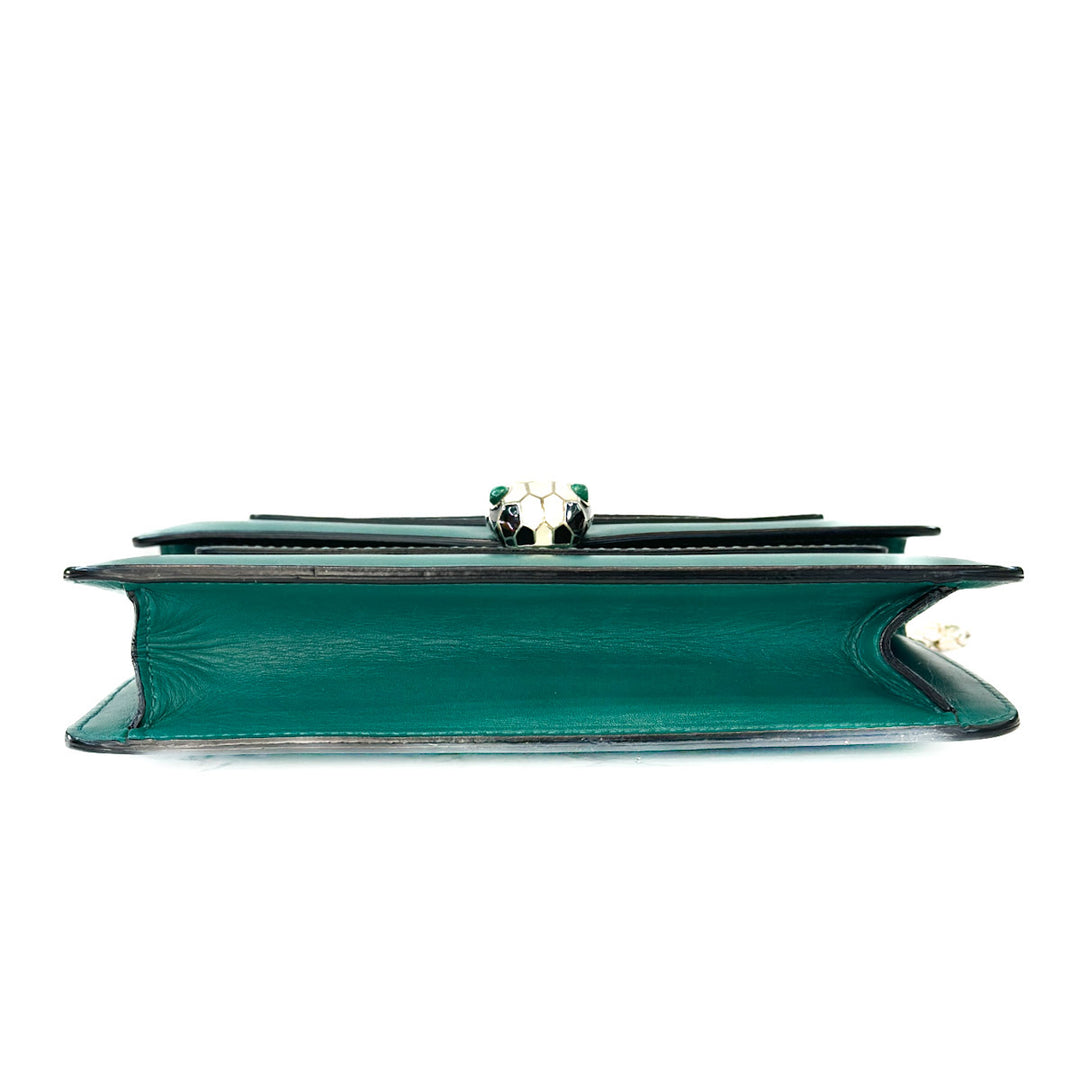 Bvlgari Green Mini Serpenti Chain Bag - Jiaxyk