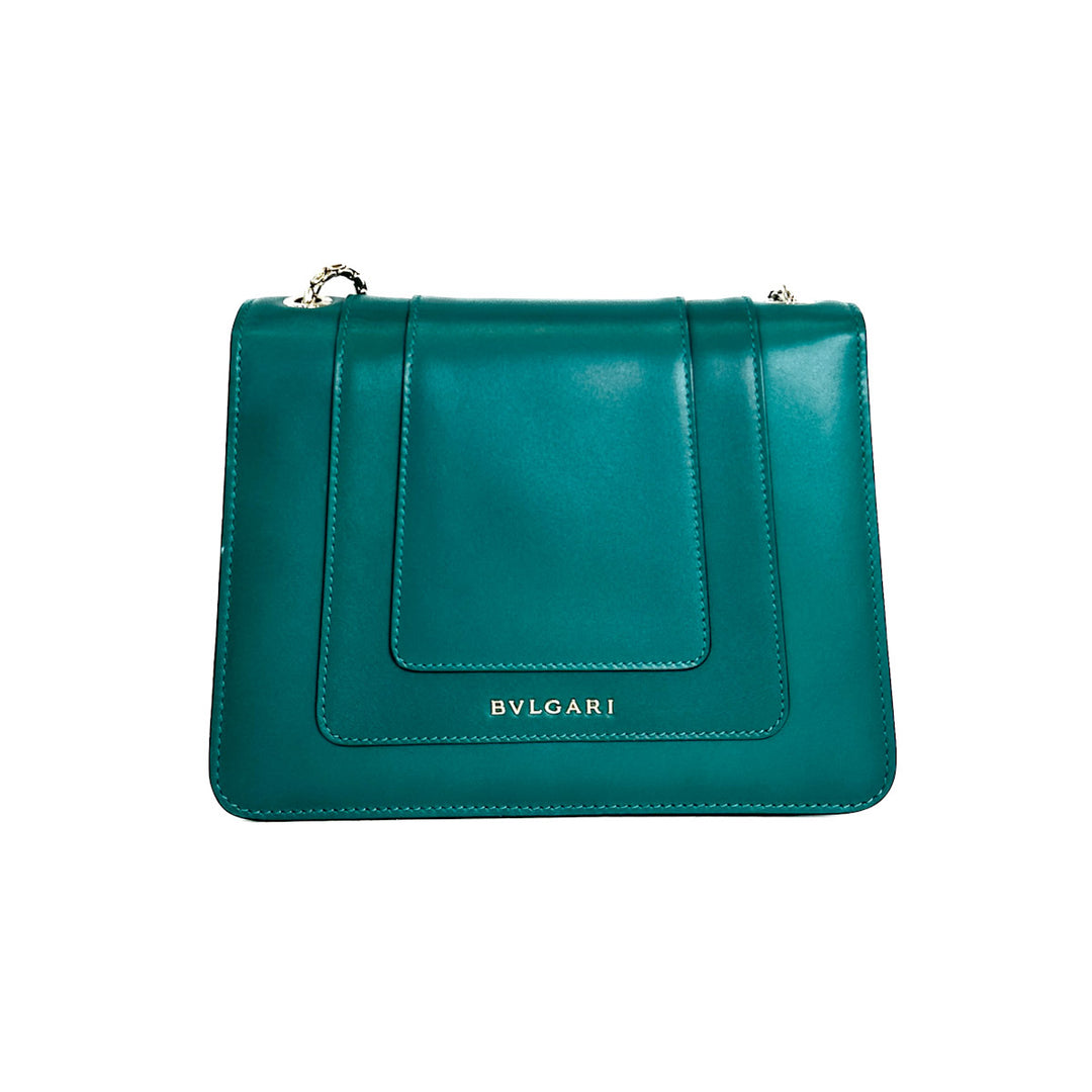 Bvlgari Serpenti Mini Chain Bag Green - Jiaxyk