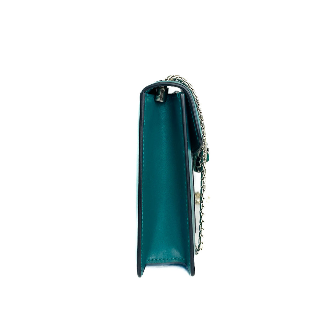 Bvlgari Serpenti Mini Chain Bag Green - Jiaxyk