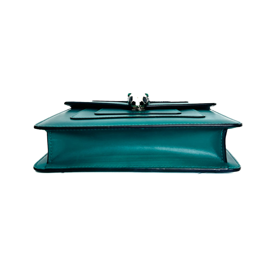 Bvlgari Serpenti Mini Chain Bag Green - Jiaxyk