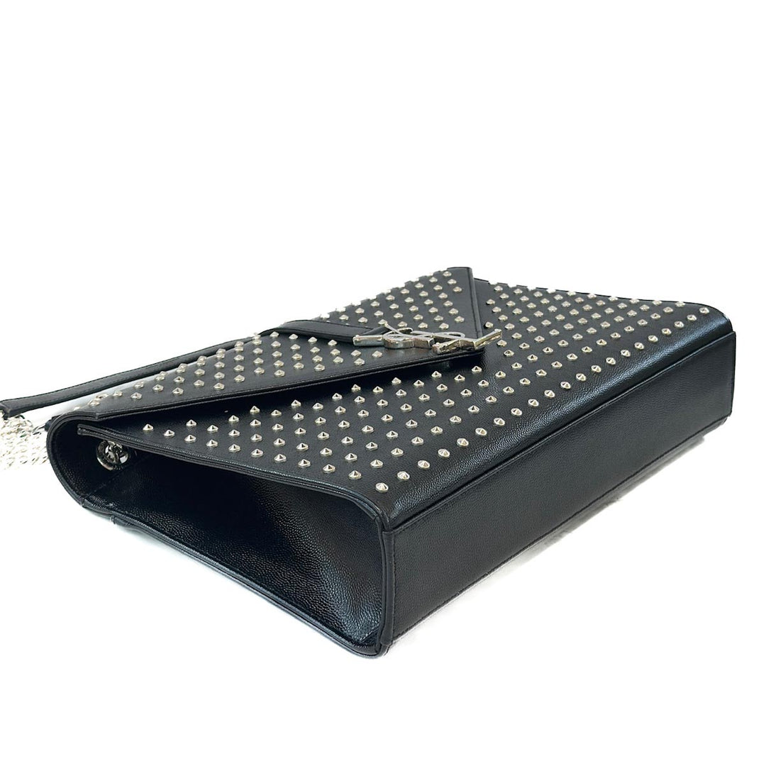 YSL Studded Envelope Shoulder Bag - Jiaxyk