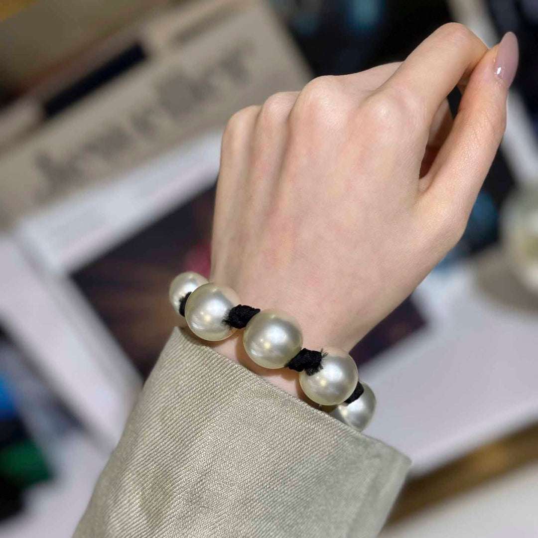 Chanel CC Logo Peal Bracelet A16 K - Jiaxyk