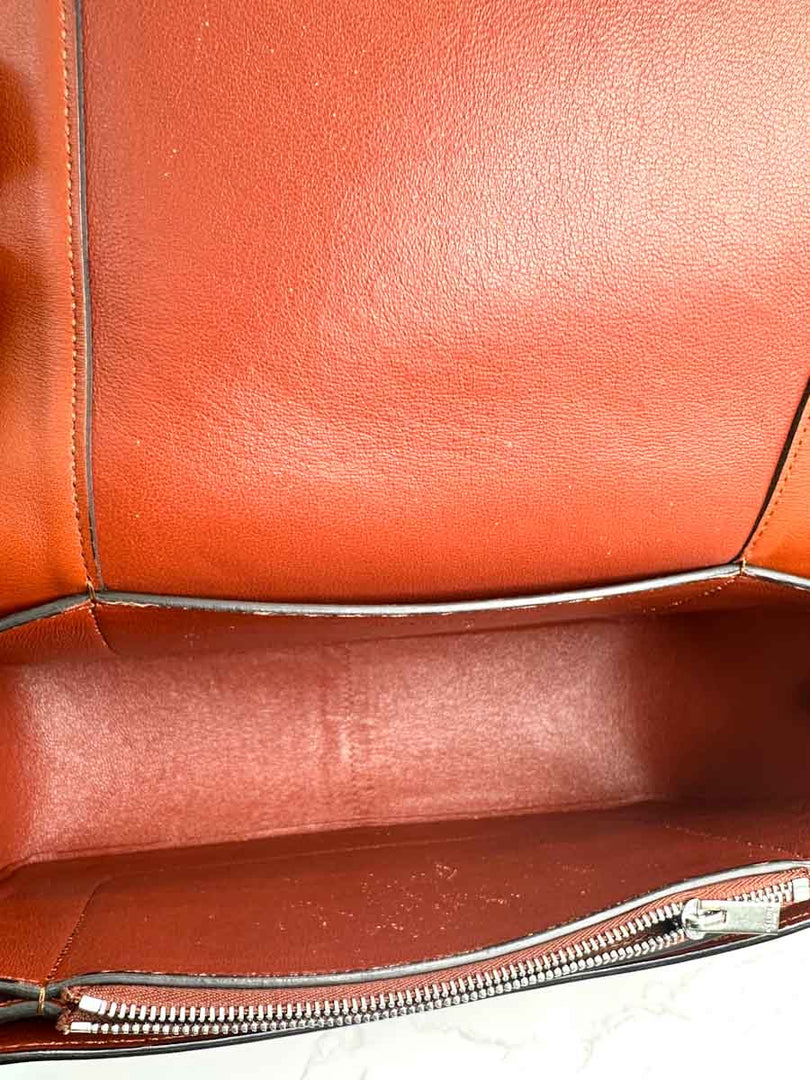 Celine Medium Frame Shoulder Bag Red/White - Jiaxyk