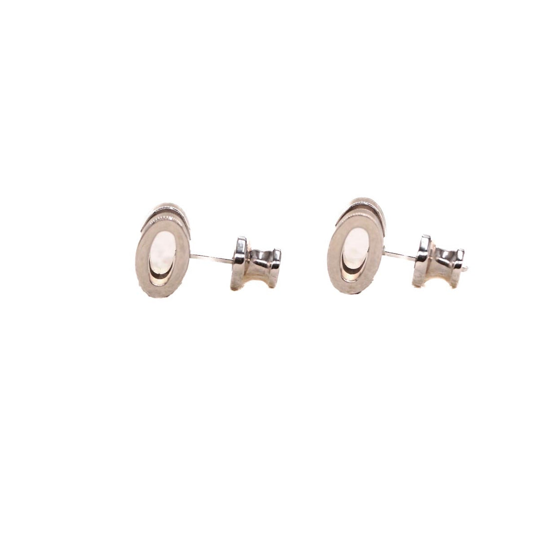 Hermes H Pop Earrings Black Palladium - Jiaxyk