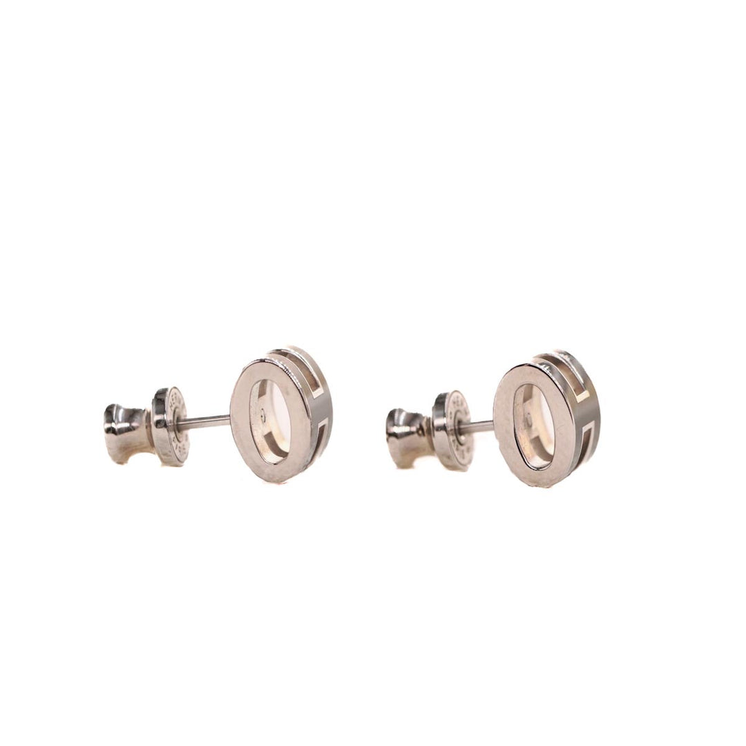 Hermes H Pop Earrings Black Palladium - Jiaxyk