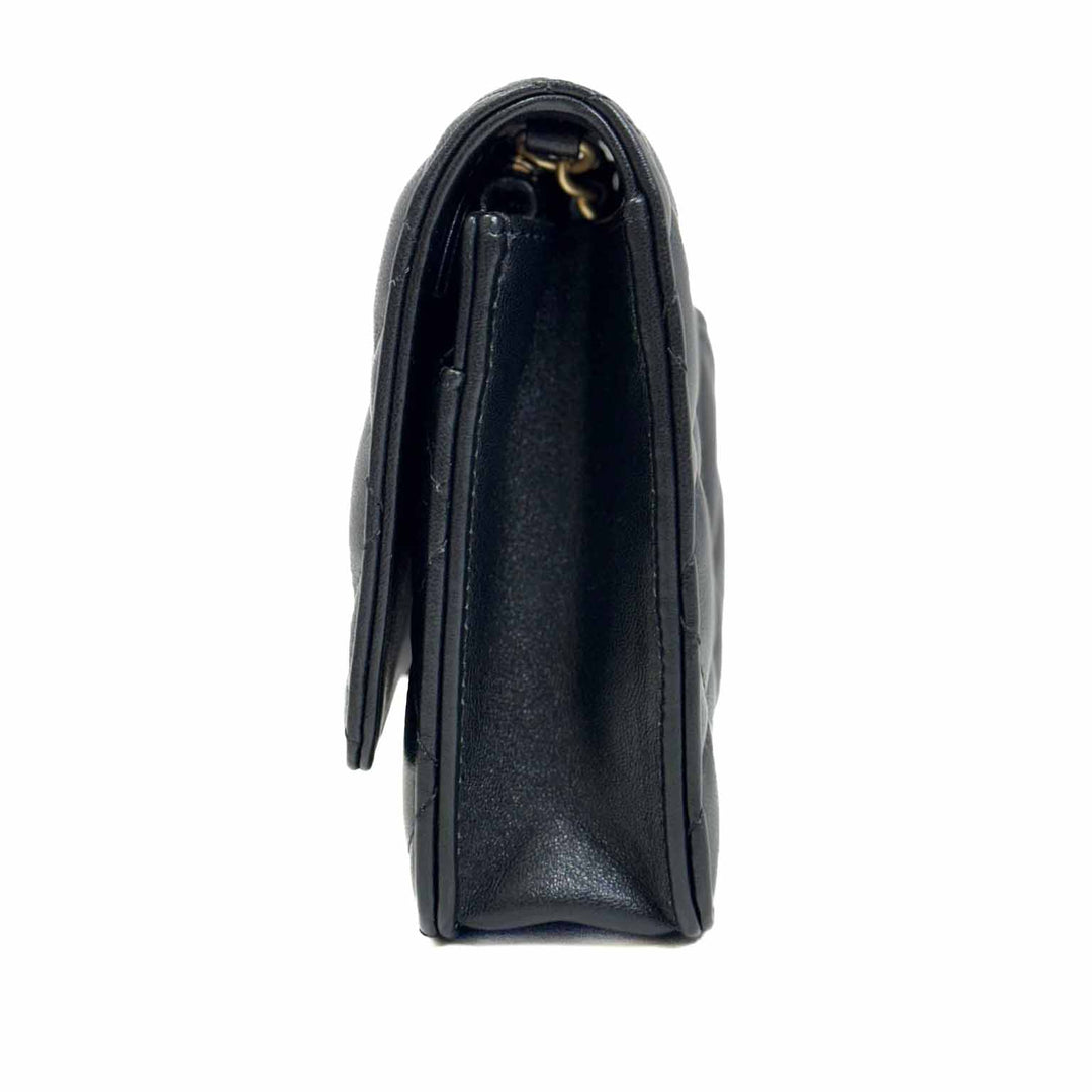 Chanel Black Classic WOC With Gold Pearl Crush - Jiaxyk