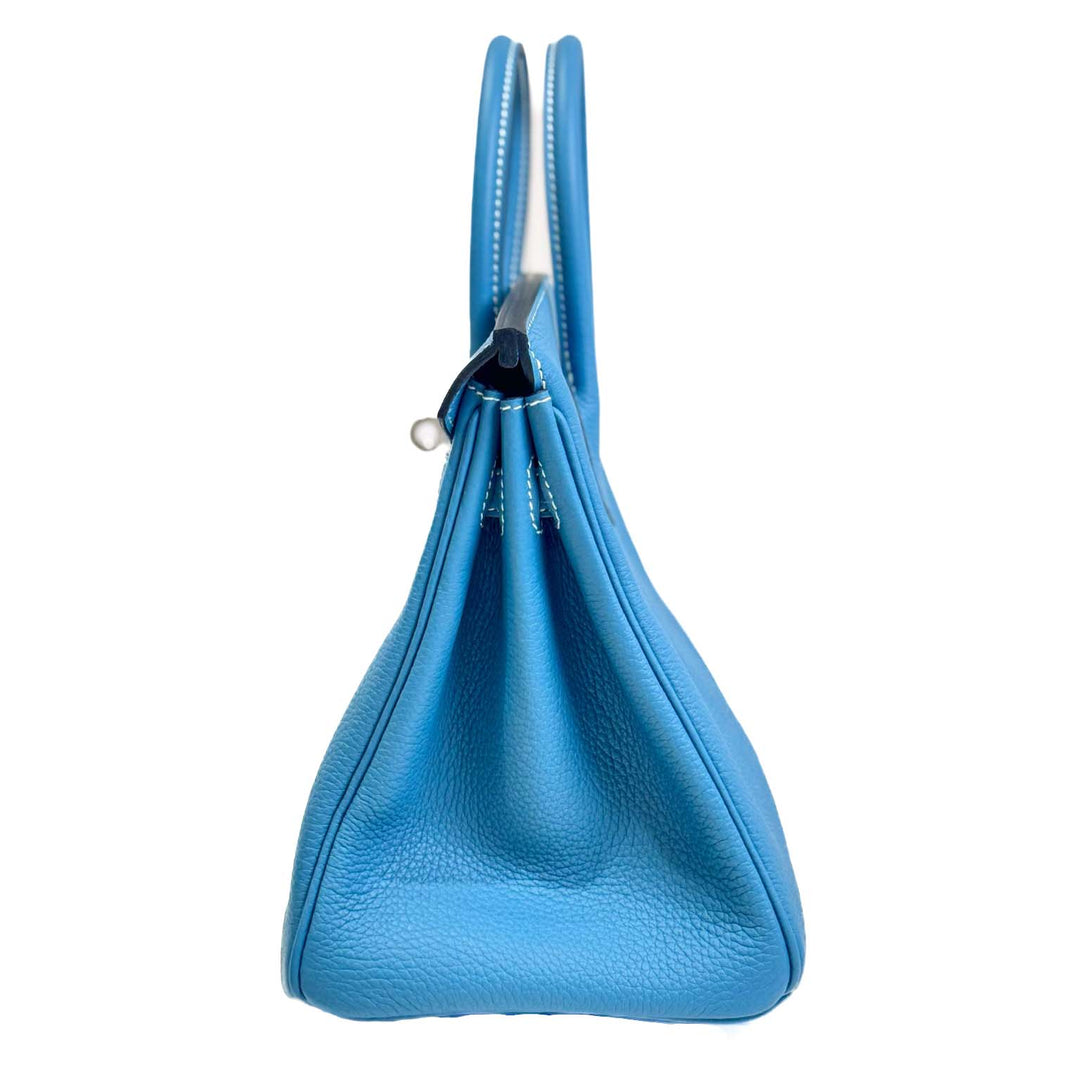 Hermes Birkin 25 Togo D2 New Bleu Jean - Jiaxyk