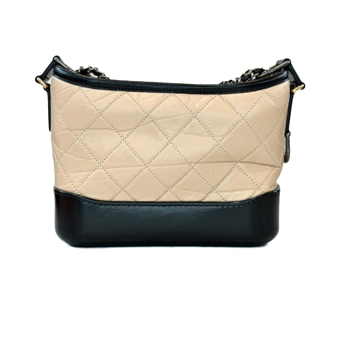 Chanel Beige/Black Gabrielle Small - Jiaxyk