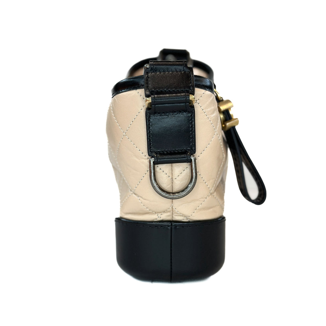 Chanel Beige/Black Gabrielle Small - Jiaxyk