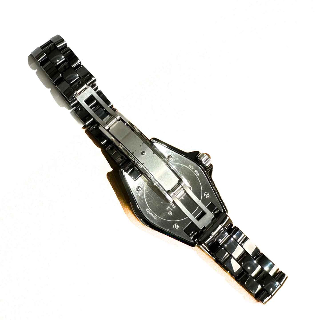 Chanel J12 Black Ceramic Watch with Diamonds Quartz 29MM - Jiaxyk