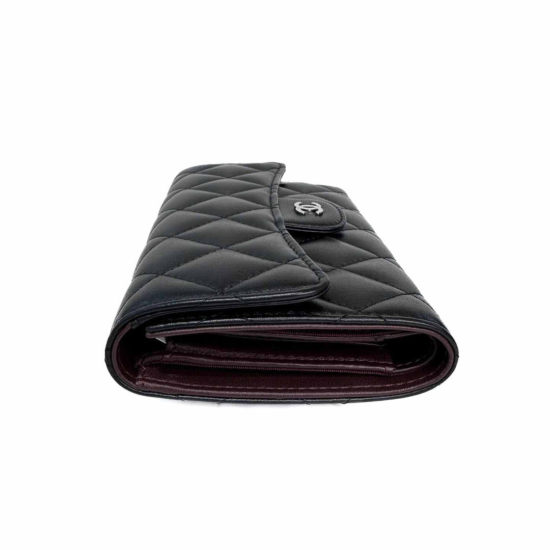 Chanel Black Long Classic Wallet - Jiaxyk