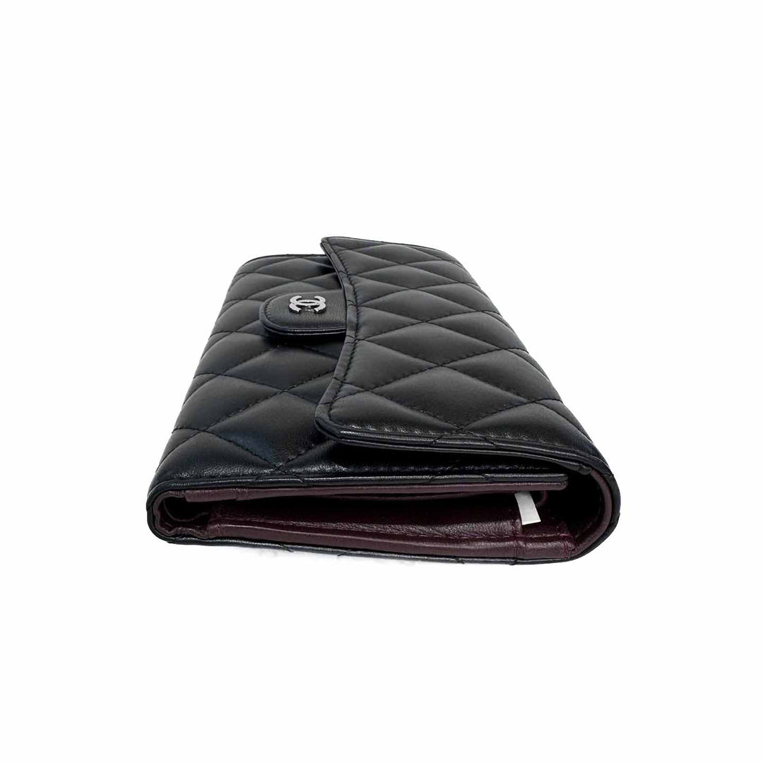 Chanel Black Long Classic Wallet - Jiaxyk