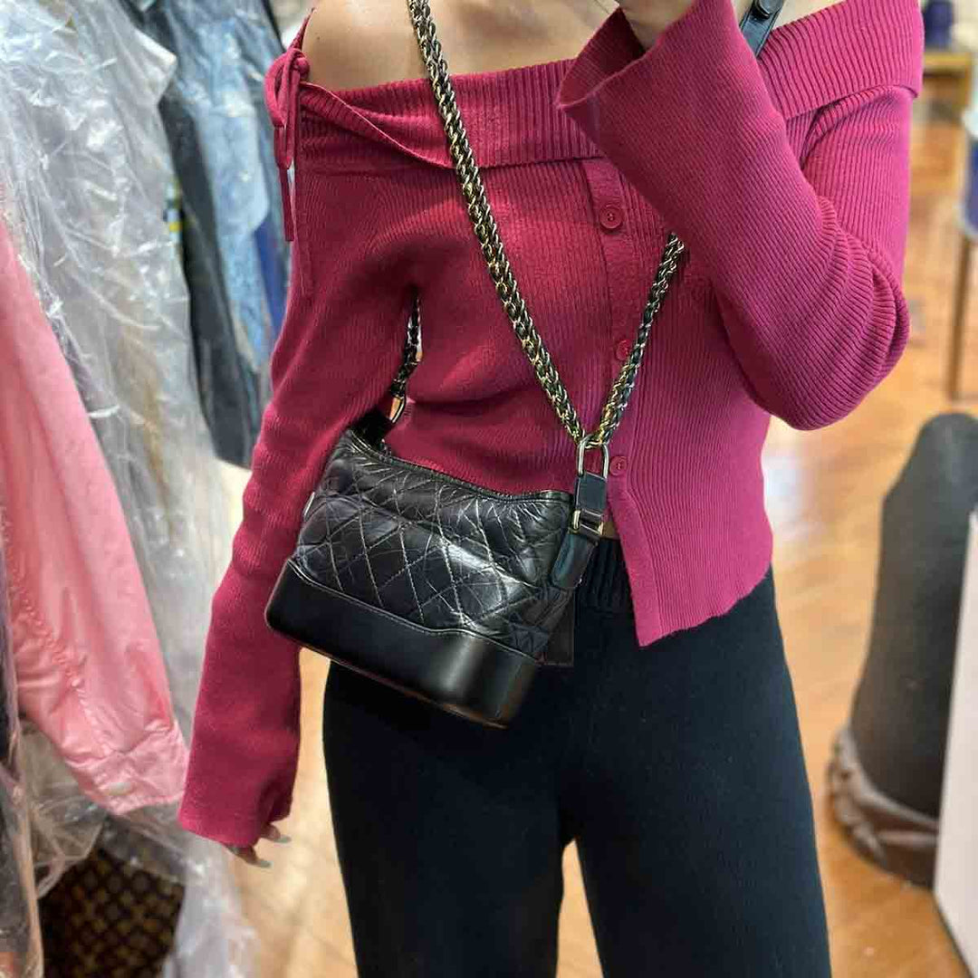 Chanel Gabrielle Small Black - Jiaxyk