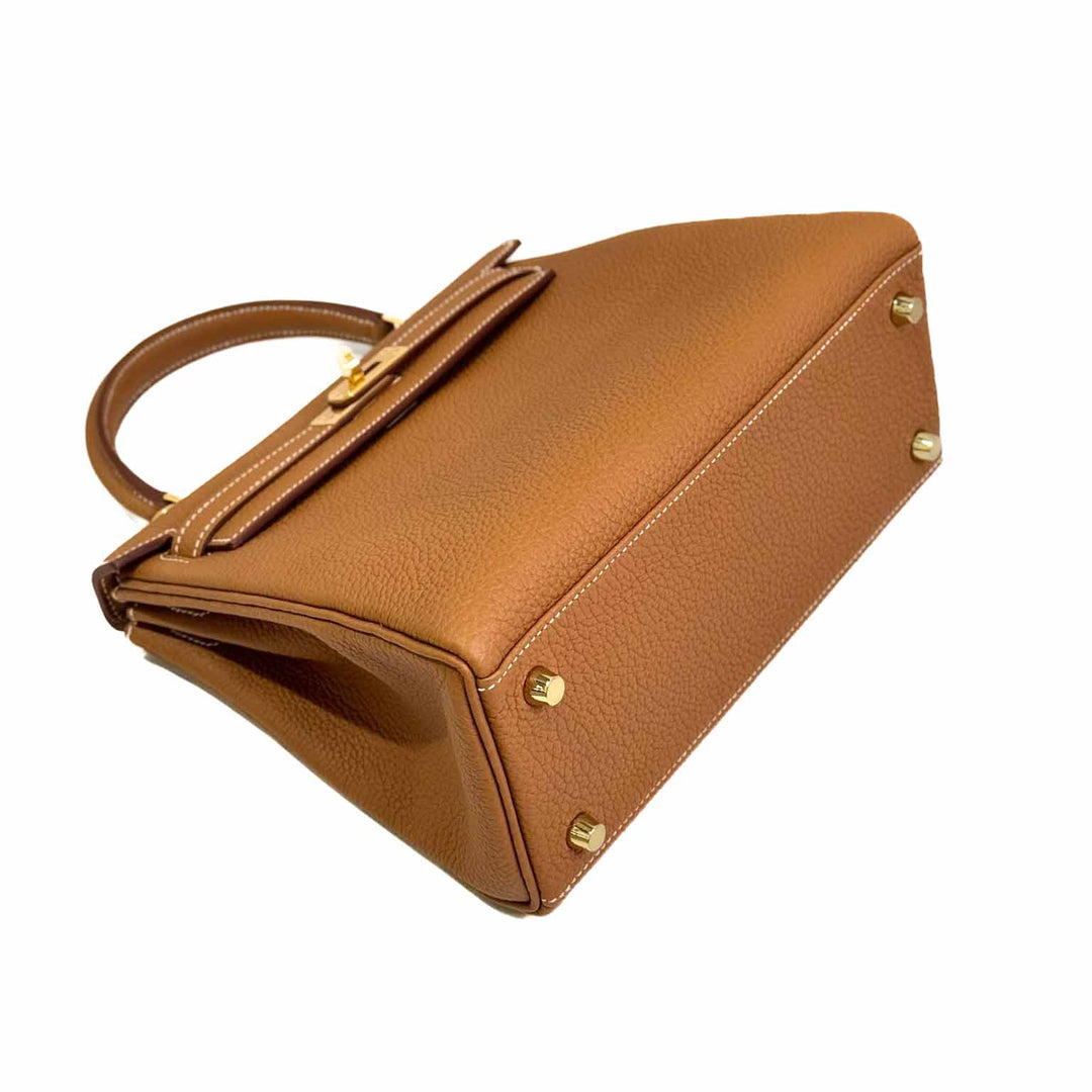 Hermes Kelly 25 Togo 06 Gold - Jiaxyk