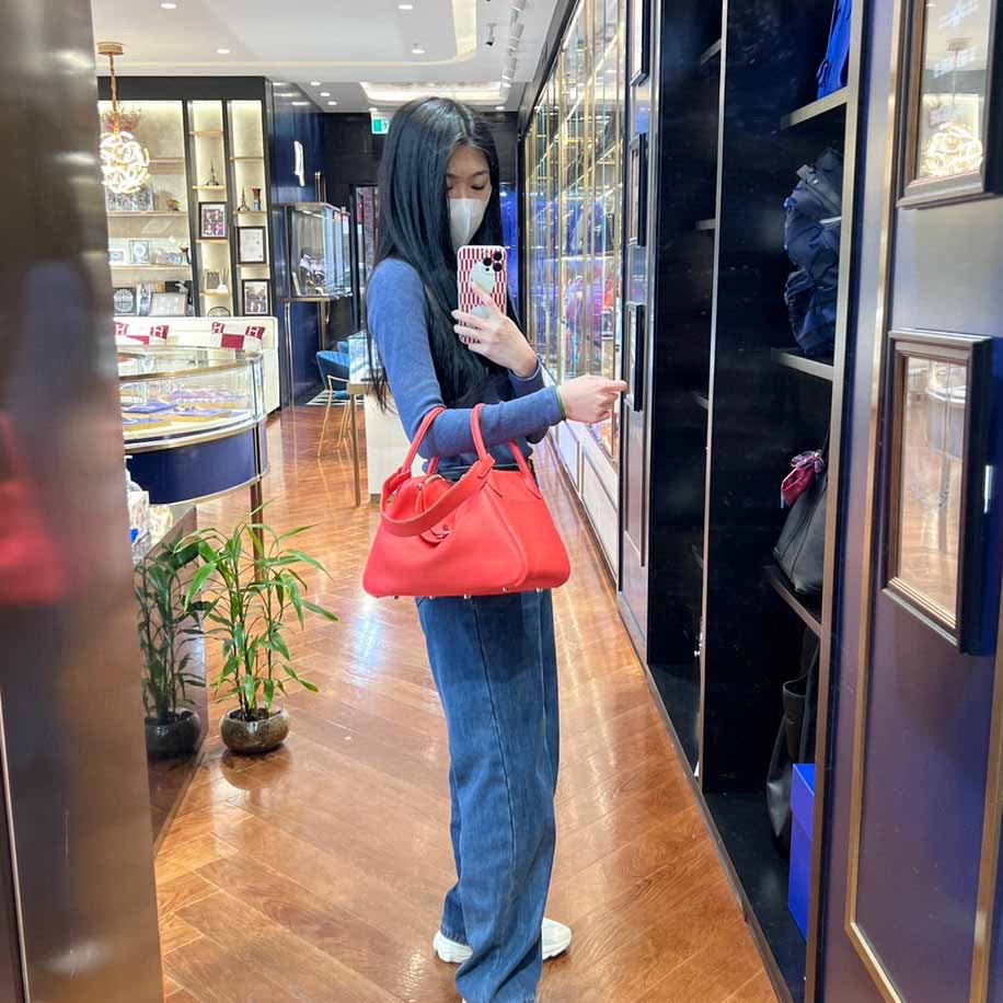 Hermes Pink Lindy 30 - Jiaxyk