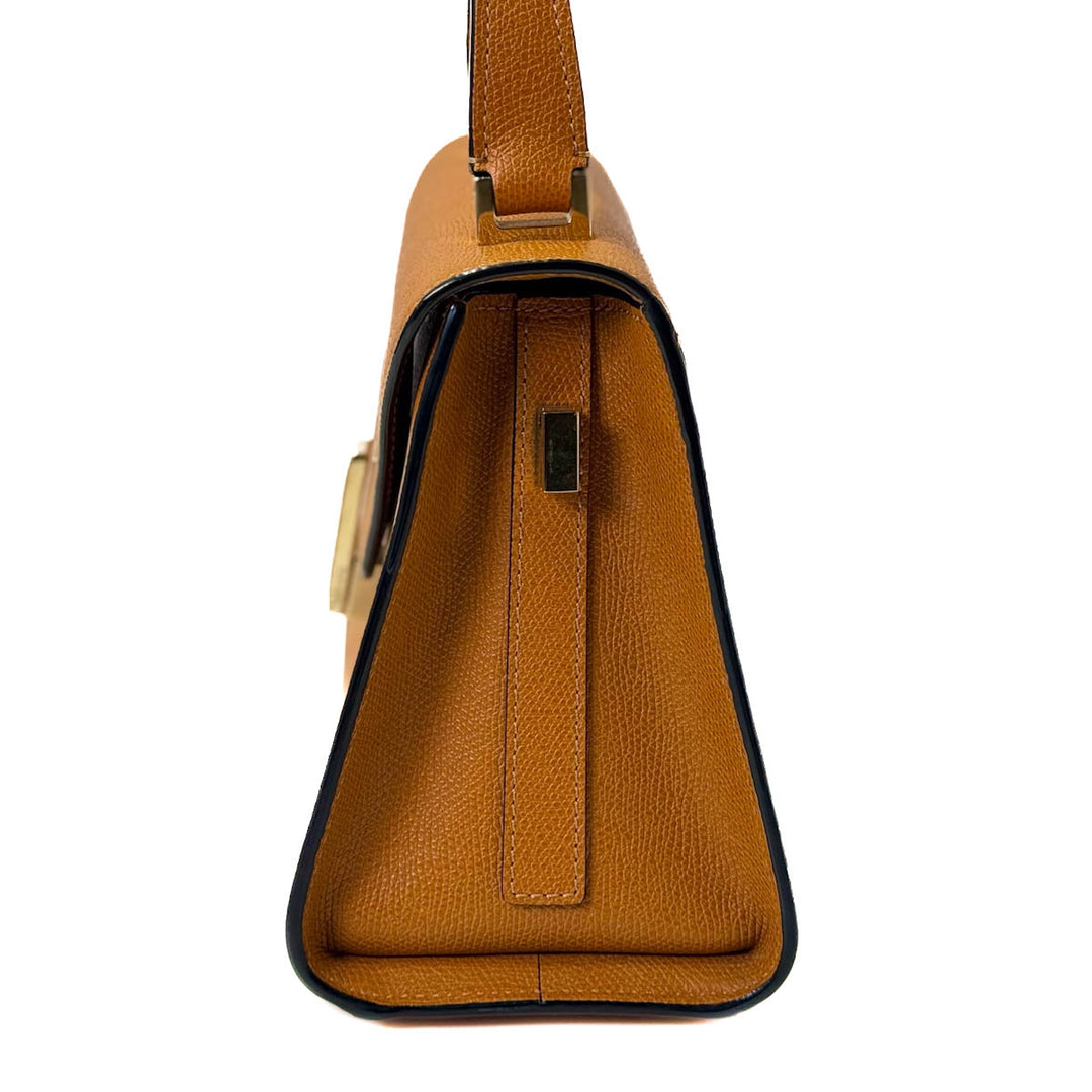 Valextra Iside Bag Mini Caramel - Jiaxyk